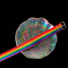 Load image into Gallery viewer, HZ 2020 Cool Guy Punk Rainbow Canvas Bracelet Adjustable Hip Hop Nylon Weave Strap Bracelet for Women Man Couple Party Jewelry